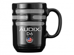 Audix stylový hrnek na kávu D6 | Příslušenství k mikrofonům