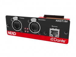 NX.DT104 MK2 Dante network card - nevyrábí se | Profesionální zesilovače