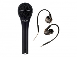 Audix OM3 mikrofon a sluchátka Audix A10 | Vokální dynamické mikrofony