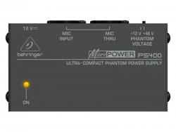 BEHRINGER PS400 | Phantomové napájecí adaptéry pro mikrofony