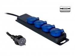ProCab PSI104/1.5-F Prodlužovací kabel 4x zásuvka - 1.5m | Napájecí kabely