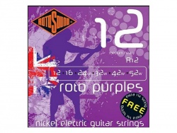 Rotosound R12 - Roto Purples | Struny pro akustické kytary .012