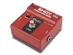 Radial BigShot MIX, true-bypass Effects mixer pedal | MIDI a speciální kontrolery