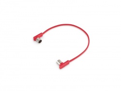 Warwick RockBoard Flat MIDI Cable - 30 cm Red