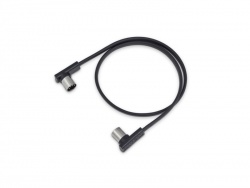 Warwick RockBoard Flat MIDI Cable - 60 cm Black
