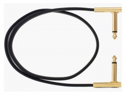 Warwick RockBoard Flat Patch Cabel Gold 60 cm | Krátké nástrojové kabelové propojky