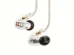 SHURE SE315-CL-E | Univerzální In-Earová sluchátka pro monitoring