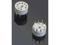 TAD Keramická patice 9-PIN / Noval socket | Preampové, předzesilovací lampy