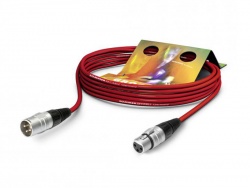 Sommer Cable SGHN-0100-RT - 1m červený | Mikrofonní kabely v délce 1m