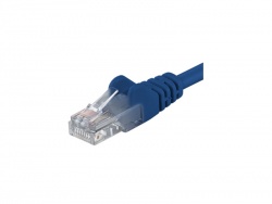 PremiumCord UTP RJ45-RJ45 CAT6 - 0.5m modrá | Datové kabely, LAN, DANTE