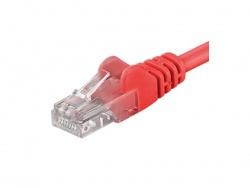 PremiumCord UTP RJ45-RJ45 CAT6 - 0.5m červená | Datové kabely, LAN, DANTE