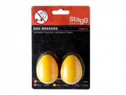 Stagg EGG-2 YW, pár vajíček, žlutá | Shakers