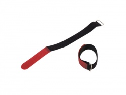 Adam Hall KLETT40-400-RED | Vázací kabelové pásky