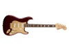 Fender Squier 40th Anniversary Stratocaster Gold Edition LRL Ruby Red Metallic | Elektrické kytary typu Strat - 01
