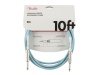 FENDER Original Series Instrument Cable, 10', Daphne Blue | Nástrojové kabely v délce 3m - 01