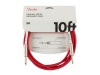 FENDER Original Series Instrument Cable, 10', Fiesta Red | Nástrojové kabely v délce 3m - 01