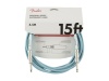 FENDER Original Series Instrument Cable, 15', Daphne Blue | Nástrojové kabely v délce 4,5m - 01