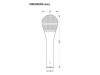 Audix OM2 profesionální dynamický mikrofon pro zpěv | Vokální dynamické mikrofony - 06