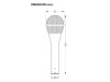 Audix OM3 profesionální dynamický mikrofon pro zpěv | Vokální dynamické mikrofony - 06